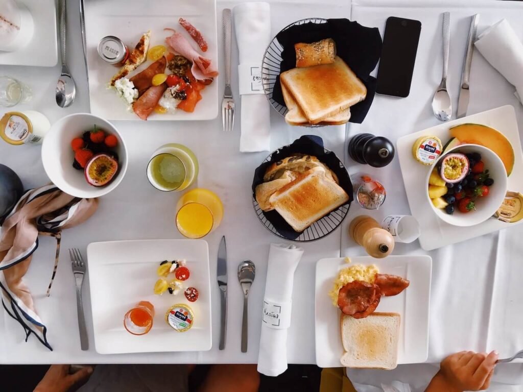pusryčių stalas