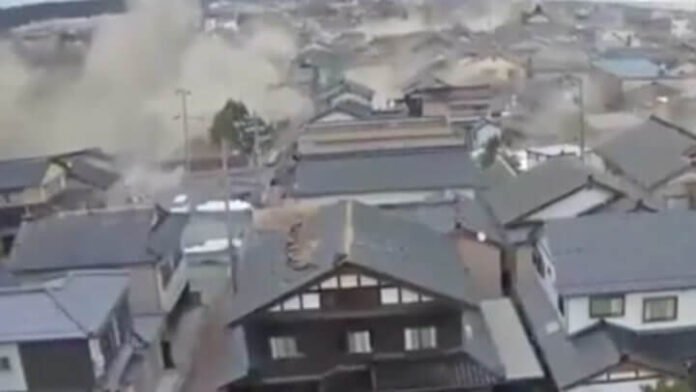 cunamis japonijoje