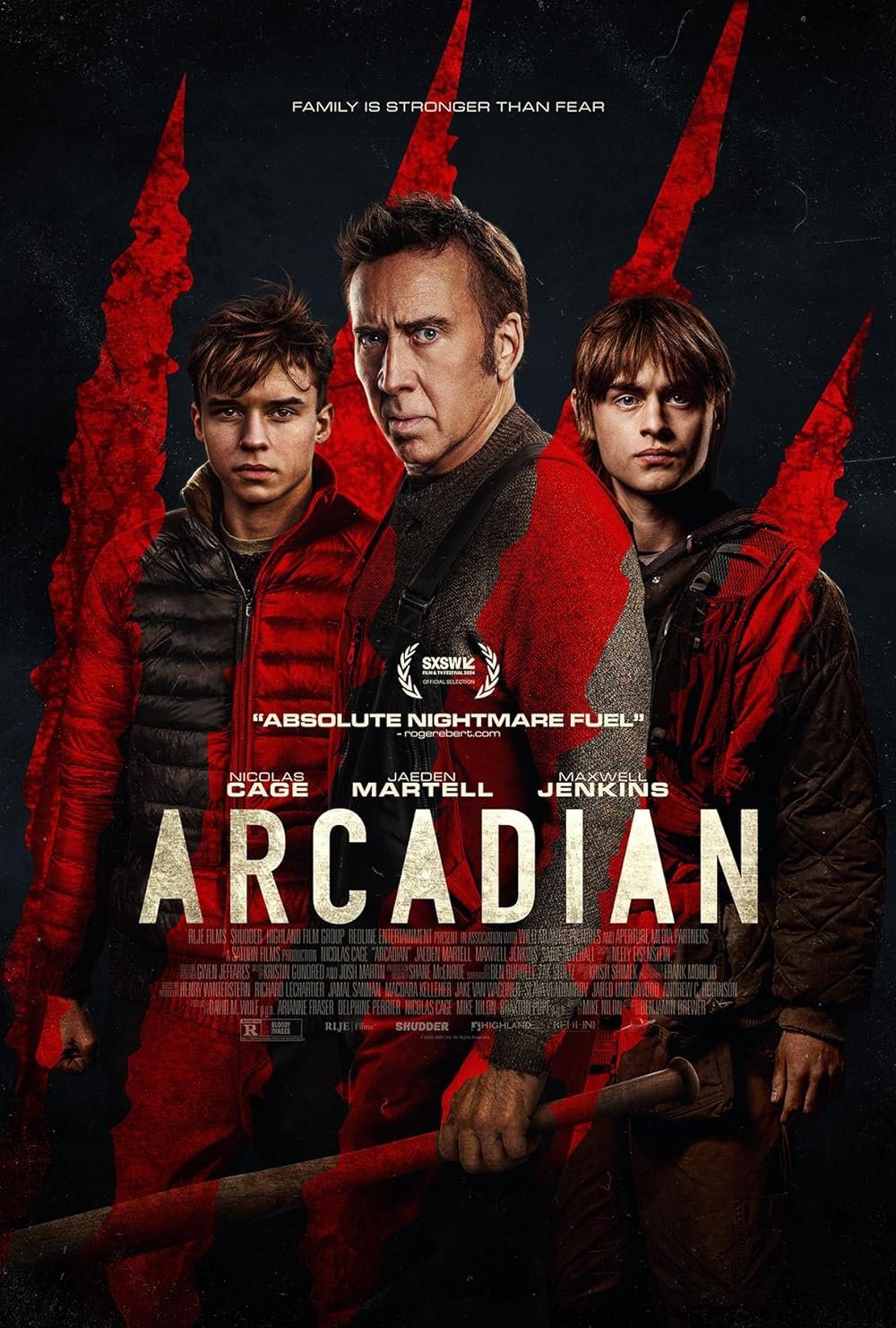 siaubo filmas - "Arcadian "